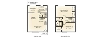 Clairemont Village 2 Bedroom Townhome