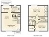 2 Bedroom Townhome Clairemont Village 2 Bedroom Townhome