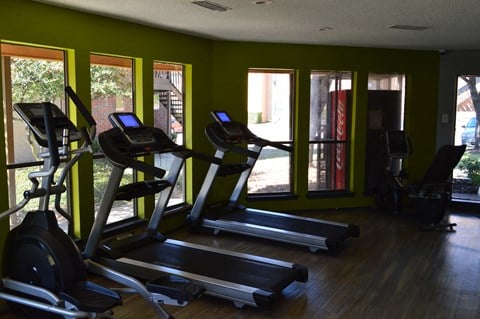Gym at Overton Park Apartments, Dallas, TX, 75216