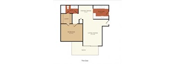 the oak apartments floor plan