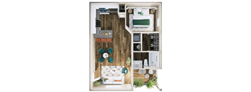 Phase II 1 Bedroom