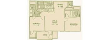 floor plan photo of the reserve at magnolia ridge in cary, nc