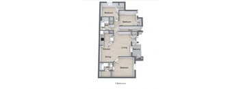 a floor plan of a house