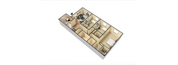 the bedroom floor plan of a 2100 sq ft house