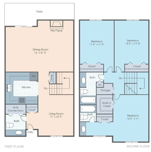 3BR 2.5Bath