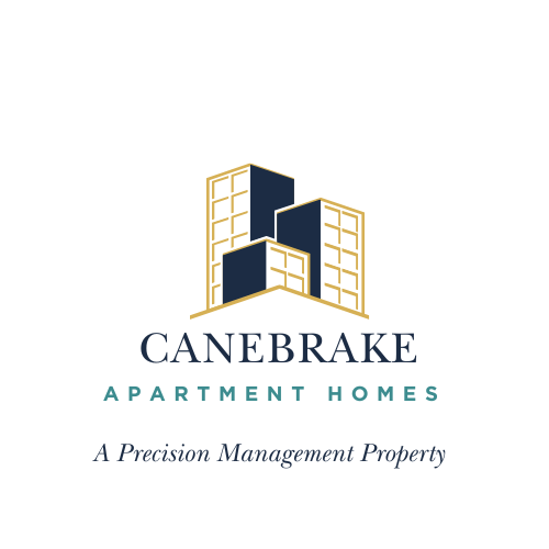A logo for a company called Cane Brake Apartment Homes.