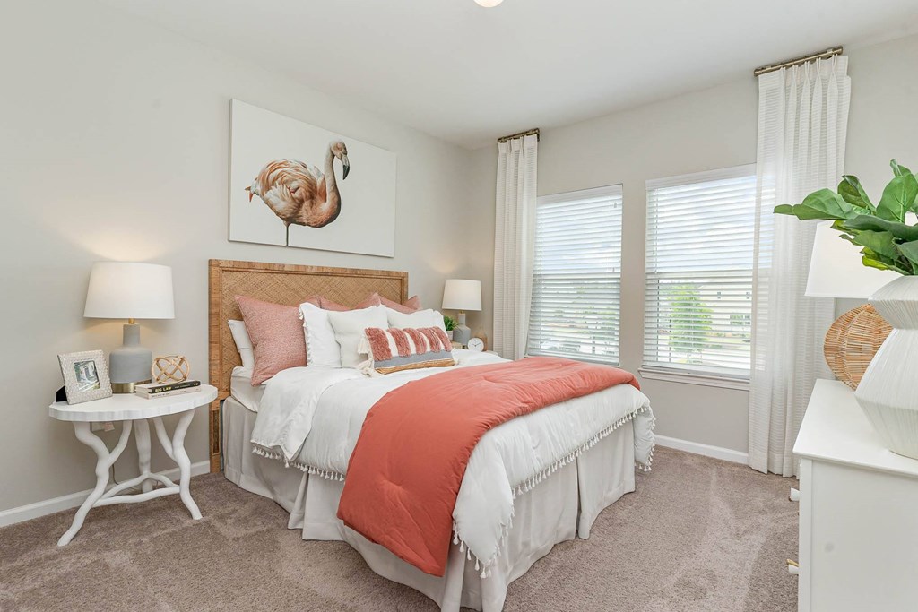 bedrooms in the rental home