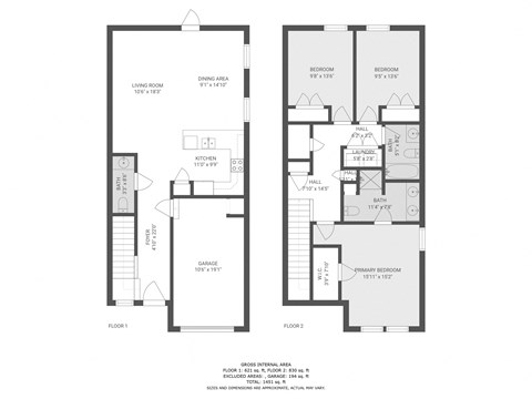 TOWNHOME FLOOR PLAN