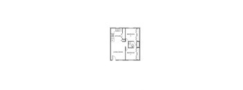 bedroom floor plan | the commons at canal winchester