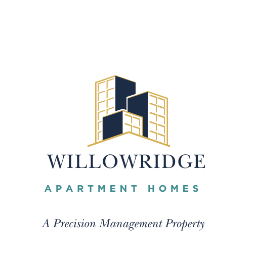 A logo for Willowridge Apartment Homes.
