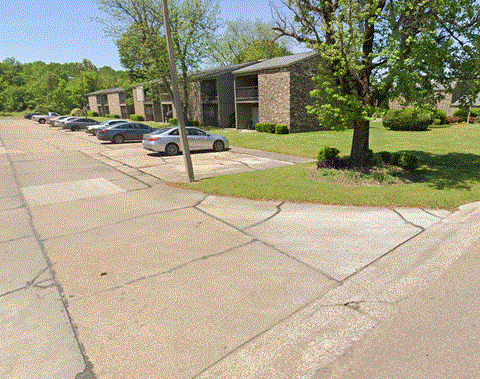 a view of the front of the building from the street