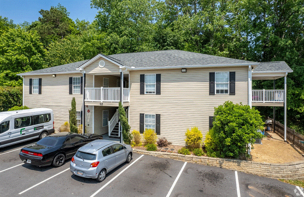 our apartments offer a parking lot for your car
