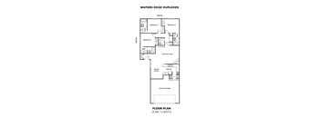 the floor plan of waters edge condos