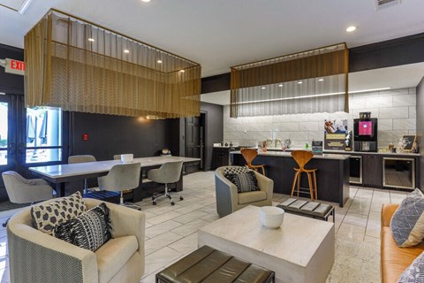 a restaurant or other place to eat at courtyard