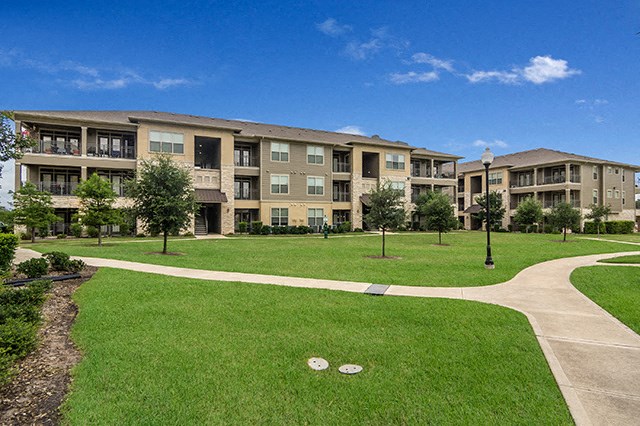 Courtyard and green space