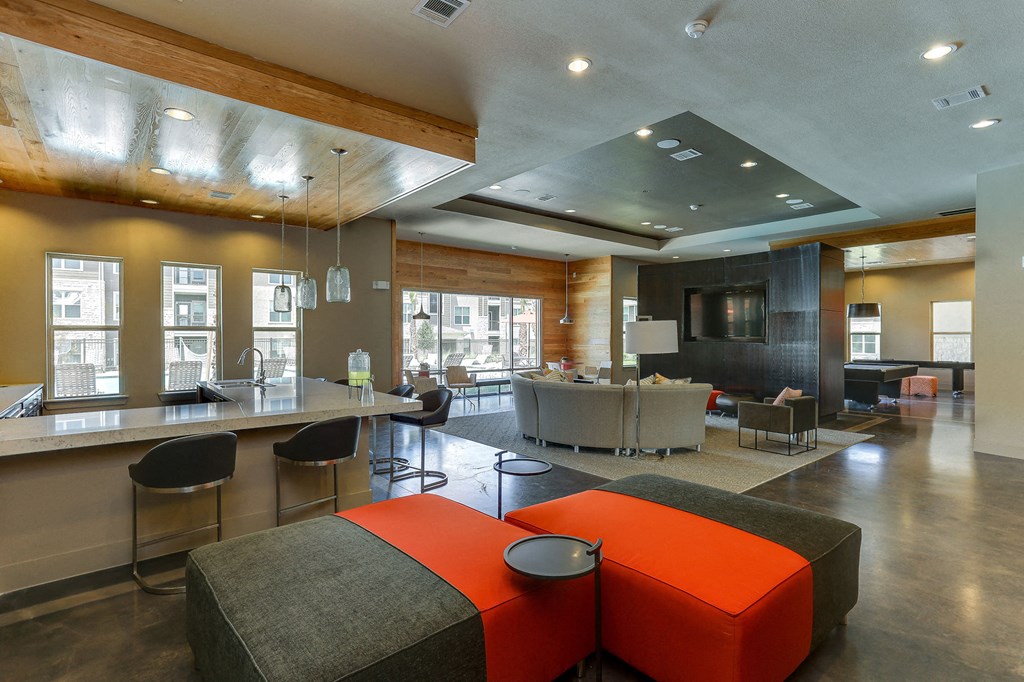 Clubhouse larger sitting area