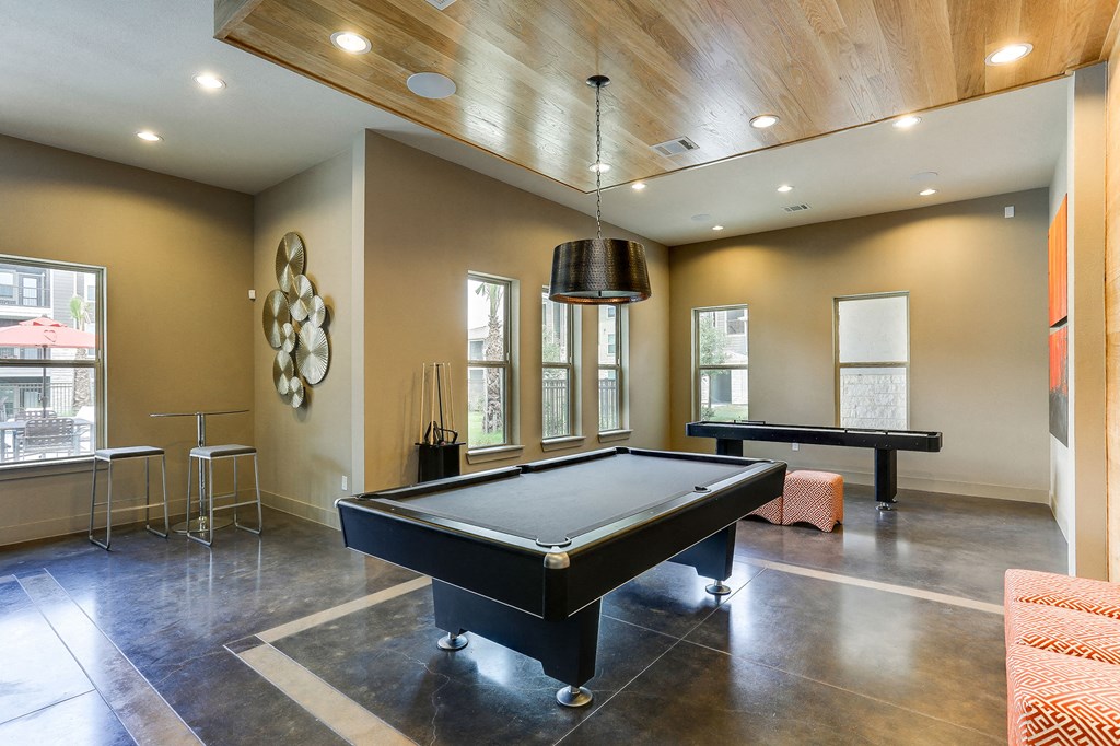 Clubhouse pool table