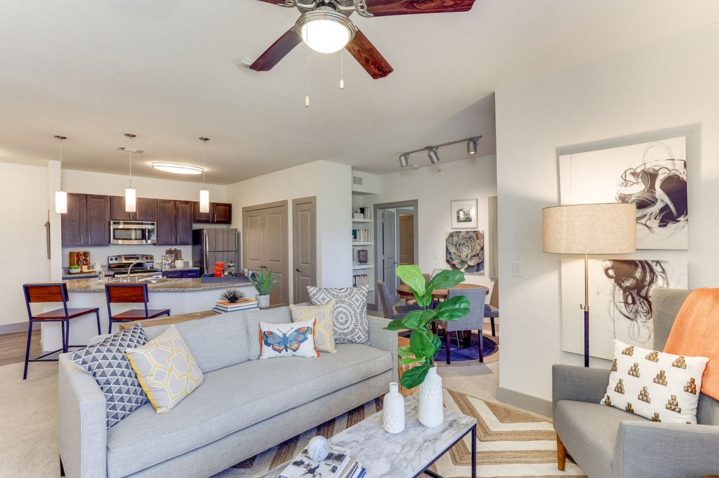 Reflect living and dining room