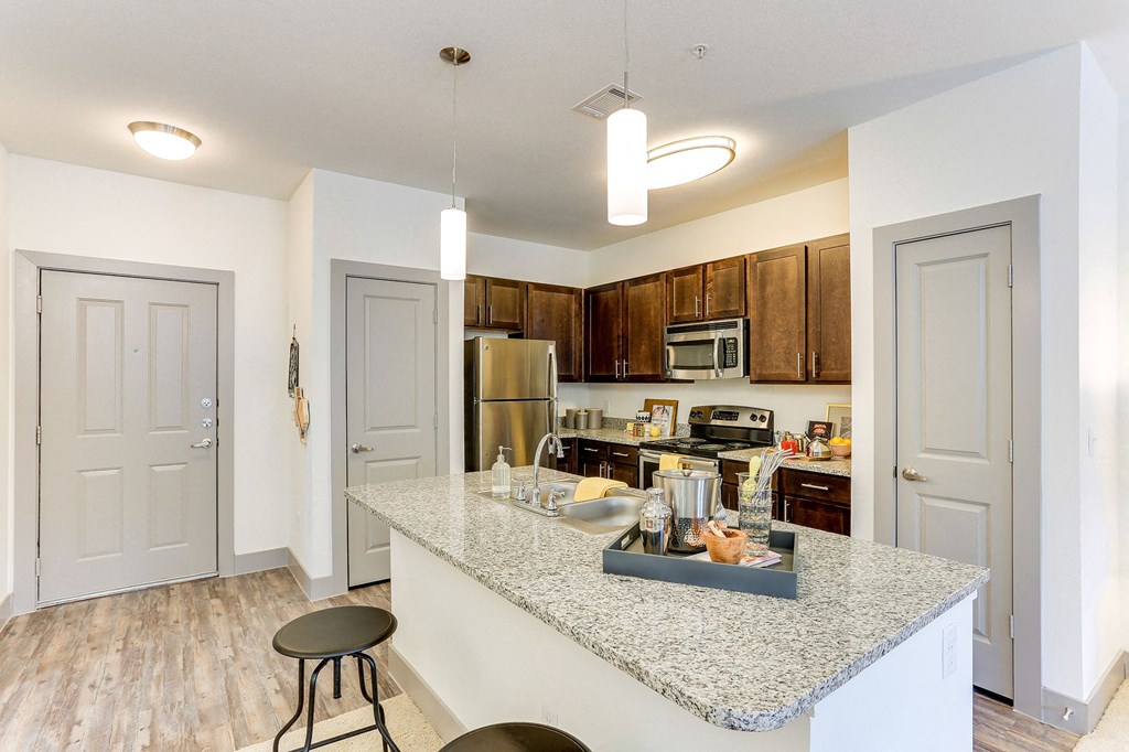 Reflect Island in Kitchen