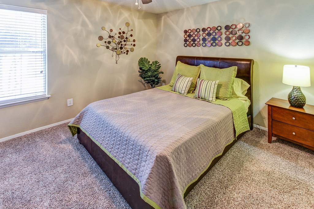 Bedroom two in floor plan two  at Highland Park, Fort Worth, TX