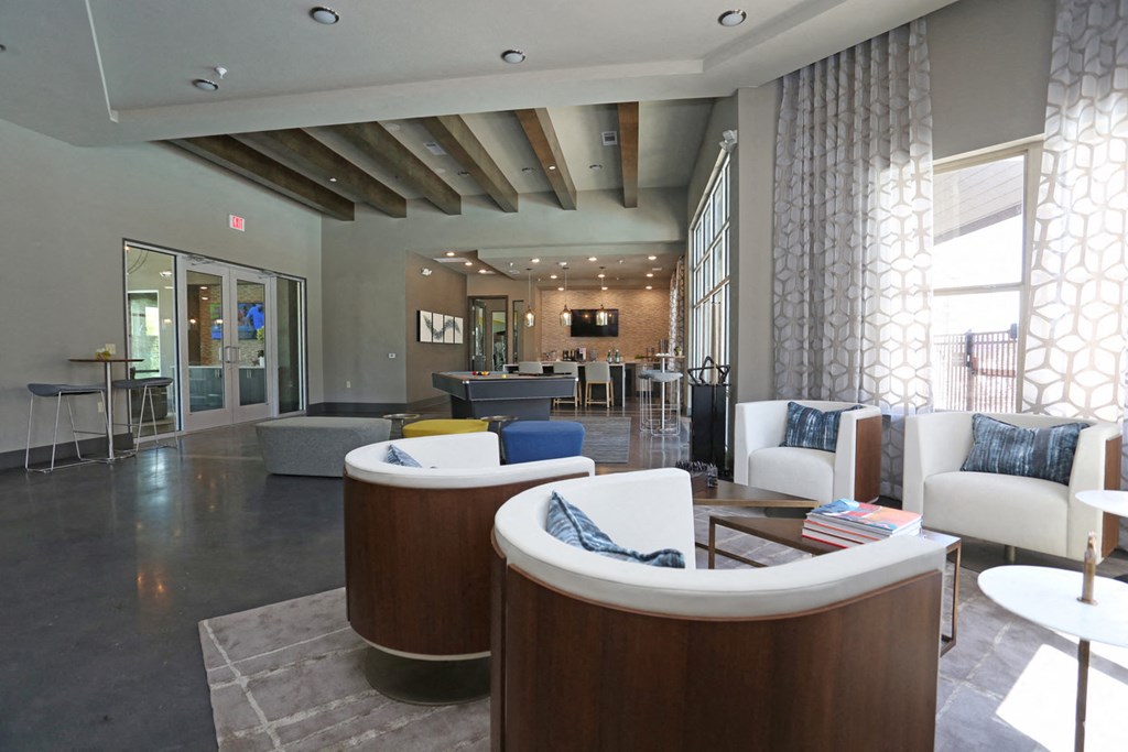 Clubhouse sitting area