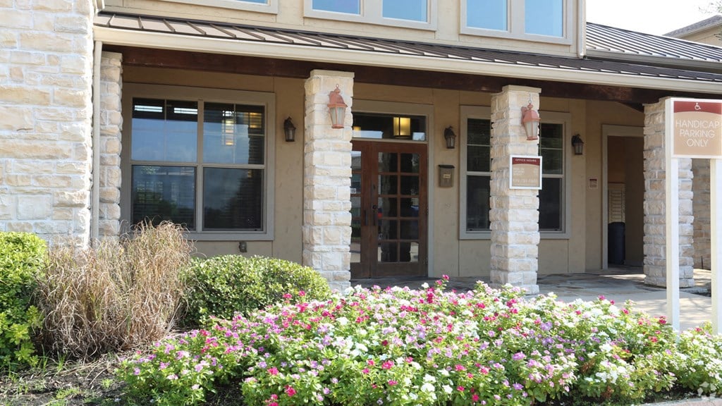 Exterior front office doors