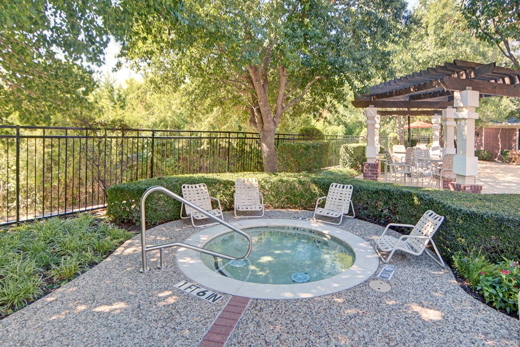 hot tub  at Clearwater Creek, Texas, 75082