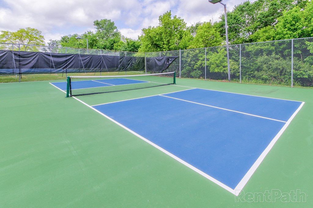 Pickleball court  at Highland Park, Fort Worth, TX