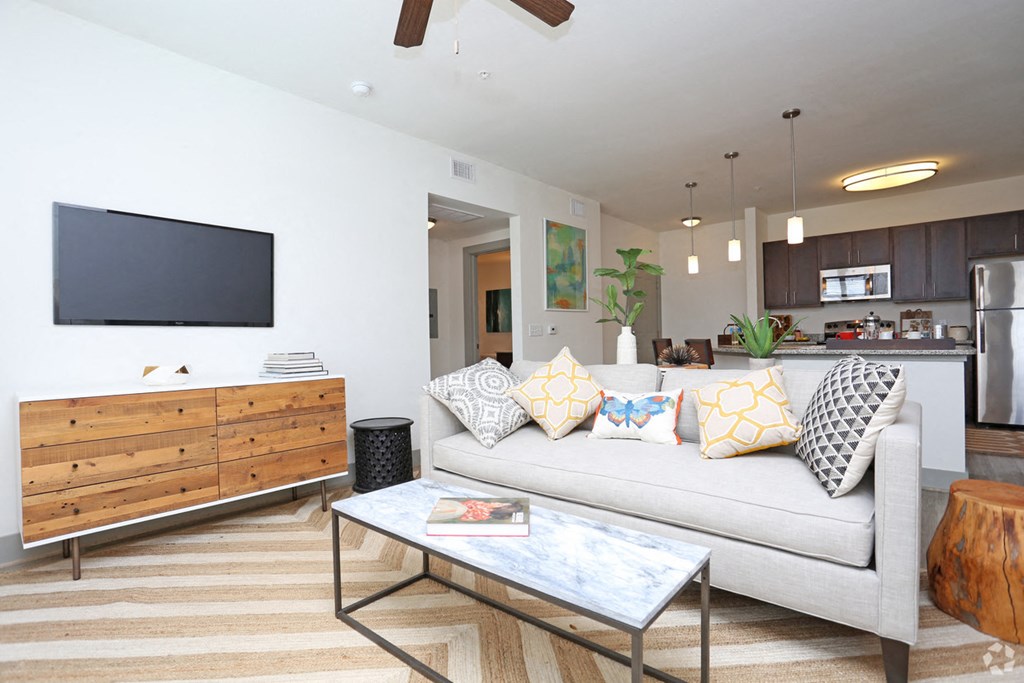 B2 model living room angle 2