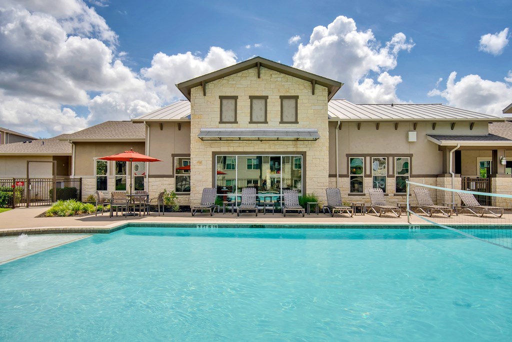our apartments offer a swimming pool in front of our building