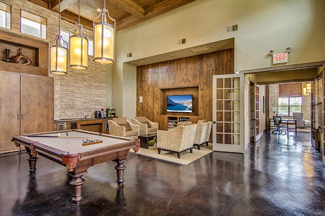 Clubhouse sitting area