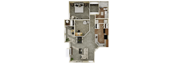 a floor plan of a bedroom and bathroom floor plan 2100 sq ft