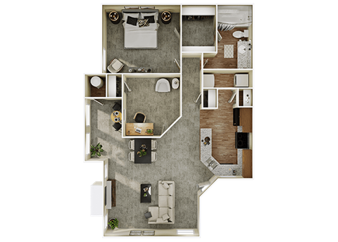 a floor plan of a bedroom and bathroom floor plan 2100 sq ft