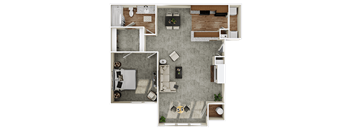 the bedroom floor plan of a 2103 sq ft house