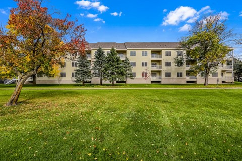 the building where the apartment is located