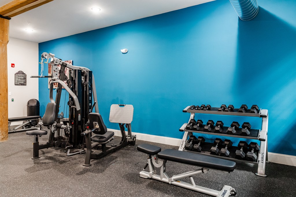 the gym at the inn at the crossroads