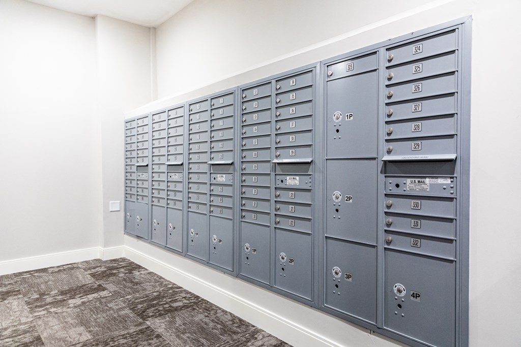 a locker room at the acadia park apartments in houma, la