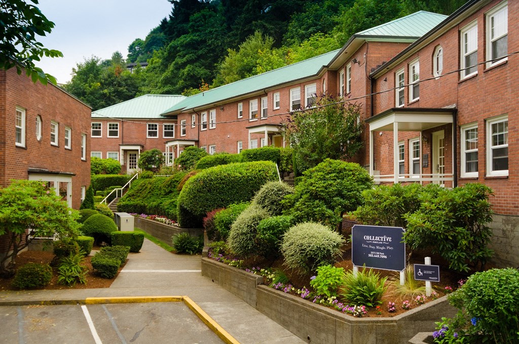 Park Avenue Gardens Community View From The Parking Lot