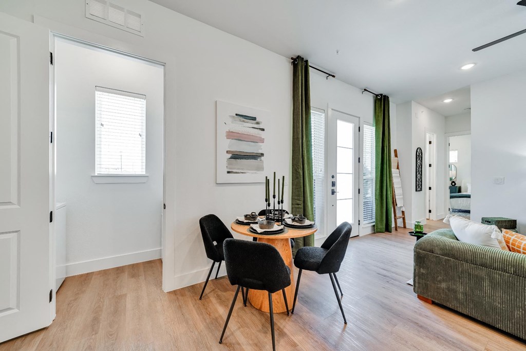 Dining Table with decor