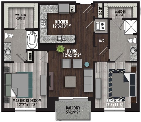 7825 Firefall Way Studio-3 Beds Apartment for Rent - Photo Gallery 115