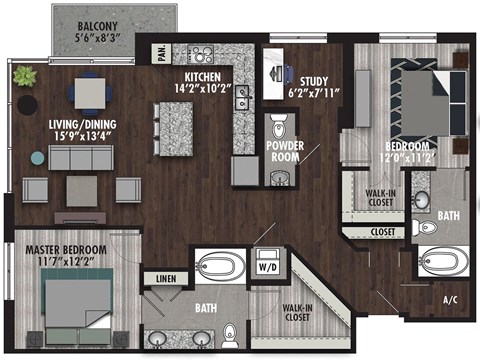 7825 Firefall Way Studio-3 Beds Apartment for Rent - Photo Gallery 120