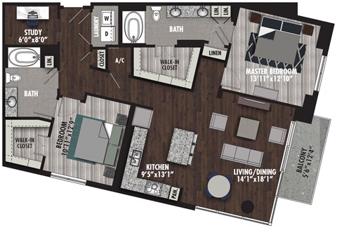 7825 Firefall Way Studio-3 Beds Apartment for Rent - Photo Gallery 118