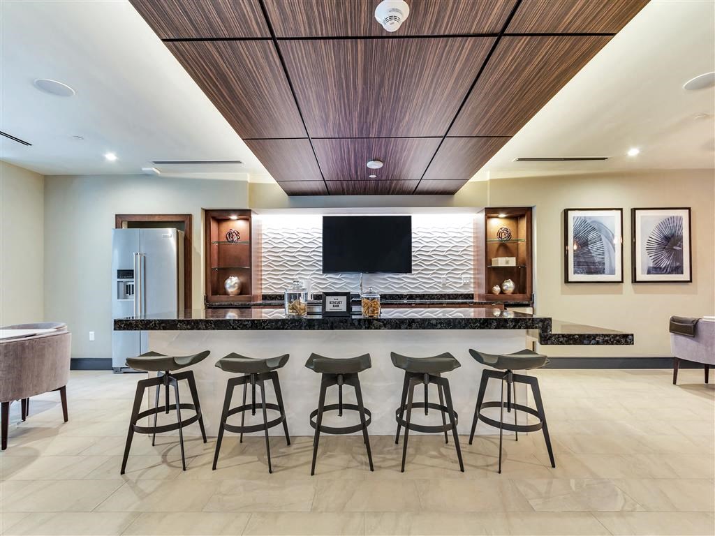 Preston Hollow Village apartments amenities. Resident kitchen for cooking classes