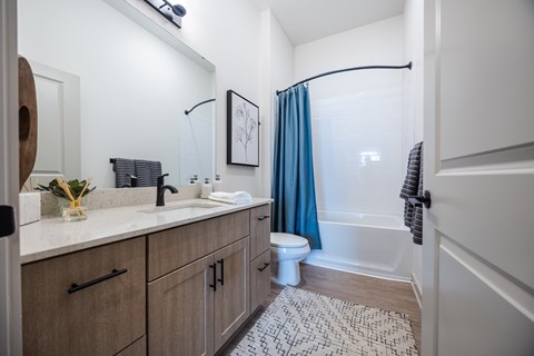 Bathroom with Soak in Tub
