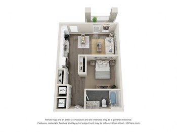 105 Sweeten Grass Hill Studio-3 Beds Apartment for Rent - Photo Gallery 4