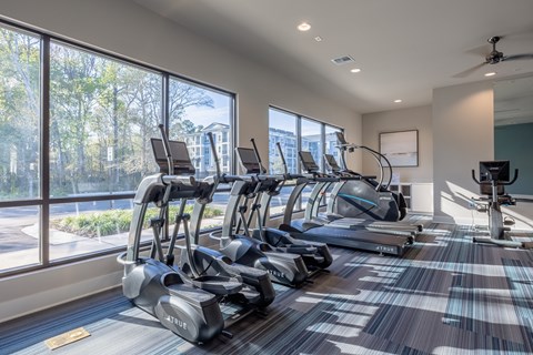 Fitness Center for Residents at Madison Fountains Apartments in Nocatee, Florida