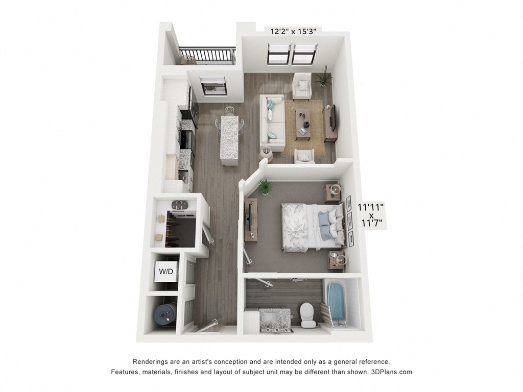 a 1 bedroom floor plan  sierra  2100 sq ft