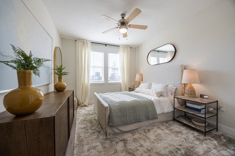 Master Bedroom of 1x1 at Madison Grove