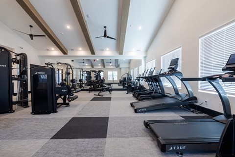 Gym at Madison Trails Apartments