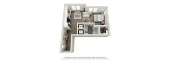 S2 Floor Plan at The Harrison, Asheville, 28801